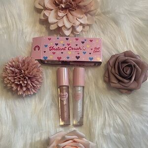 Half Caked Instant Crush Lip Gloss Duo Mezmarize Crystal Baller